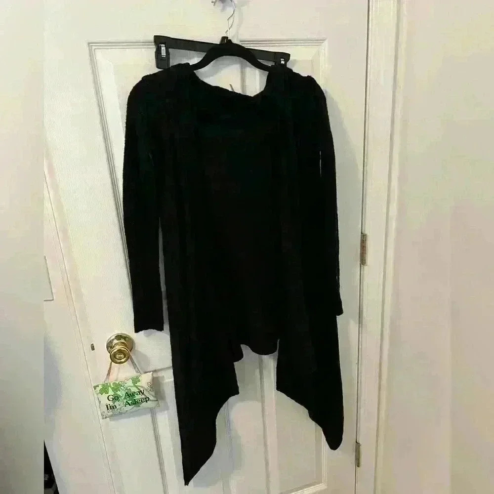 Free people black cardigan